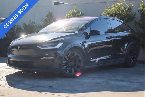Solid Black 2023 Tesla Model X Standard Range