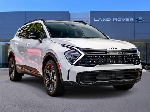 Glacial White Pearl 2025 Kia Sportage X-Line