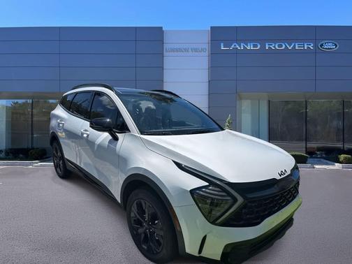 Glacial White Pearl 2025 Kia Sportage X-Line