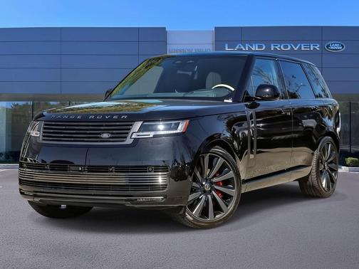 Black 2024 Land Rover Range Rover P615 SV