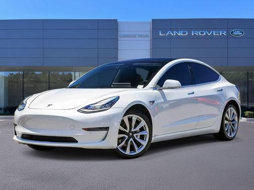 Pearl White Multi-Coat 2020 Tesla Model 3 Standard Range