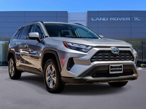 Silver Sky Metallic 2023 Toyota RAV4 Hybrid LE