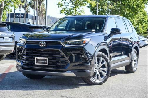 Midnight Black Metallic 2024 Toyota Grand Highlander Limited