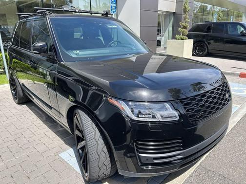 Black 2019 Land Rover Range Rover 5.0L V8 Supercharged