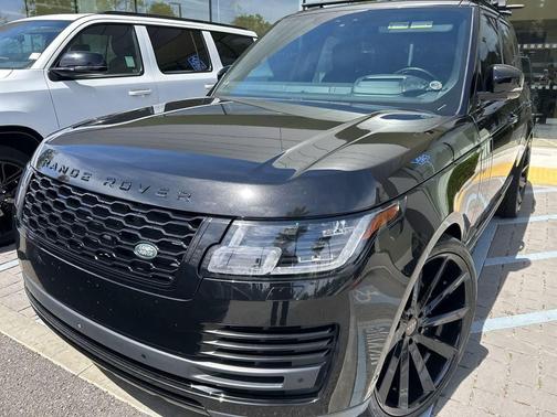 Black 2019 Land Rover Range Rover 5.0L V8 Supercharged