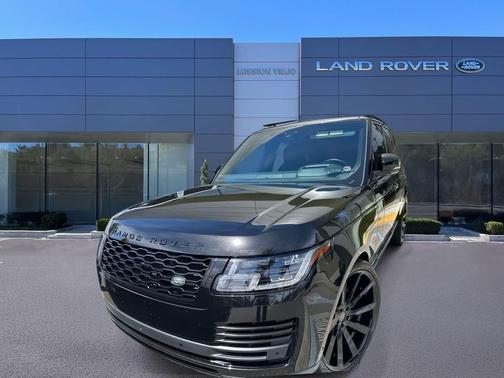 Black 2019 Land Rover Range Rover 5.0L V8 Supercharged