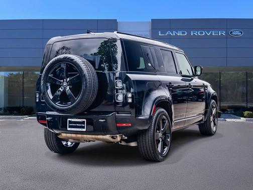 Santorini Black Metallic 2024 Land Rover Defender 110 P400 X