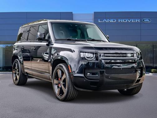 Santorini Black Metallic 2024 Land Rover Defender 110 P400 X