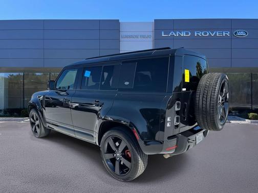 Santorini Black Metallic 2024 Land Rover Defender 110 P400 X