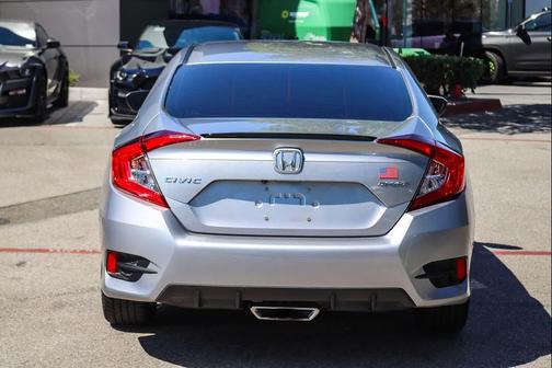 Lunar Silver Metallic 2019 Honda Civic Sport
