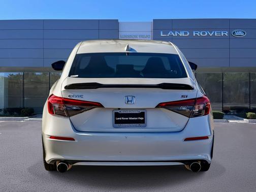 Platinum White Pearl 2022 Honda Civic Si Base