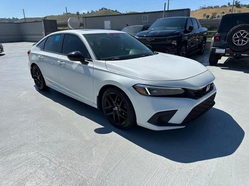 Platinum White Pearl 2022 Honda Civic Si Base