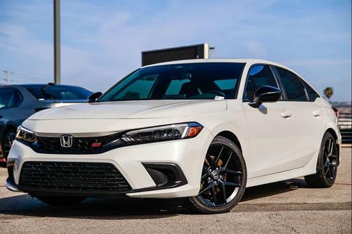 Platinum White Pearl 2022 Honda Civic Si Base
