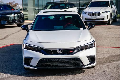 Platinum White Pearl 2022 Honda Civic Si Base