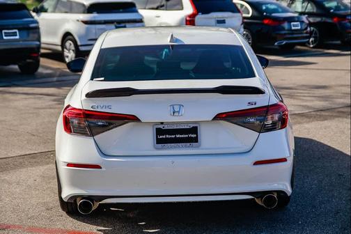 Platinum White Pearl 2022 Honda Civic Si Base