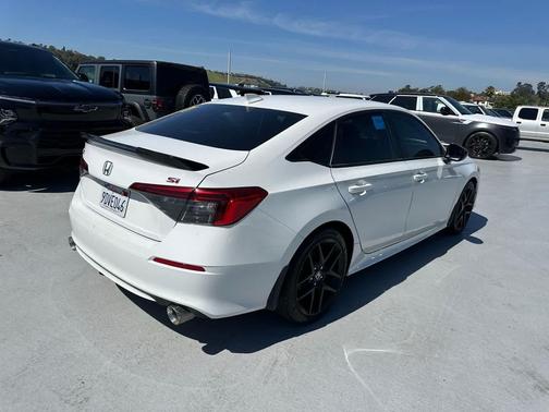 Platinum White Pearl 2022 Honda Civic Si Base