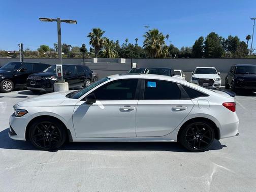 Platinum White Pearl 2022 Honda Civic Si Base
