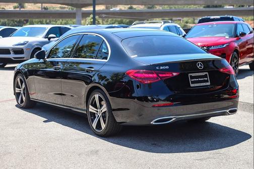 Black 2022 Mercedes-Benz C-Class Sedan