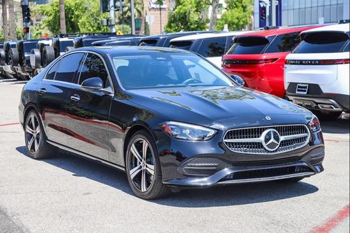 Black 2022 Mercedes-Benz C-Class Sedan