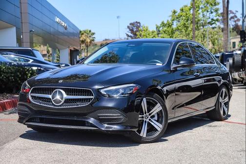 Black 2022 Mercedes-Benz C-Class Sedan