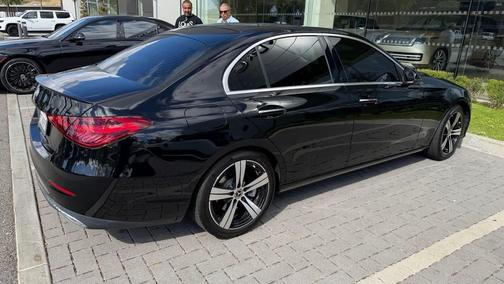 Black 2022 Mercedes-Benz C-Class Sedan