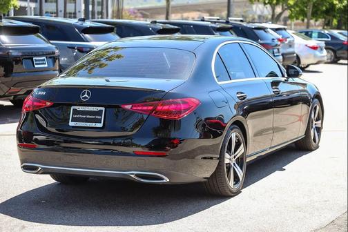 Black 2022 Mercedes-Benz C-Class Sedan