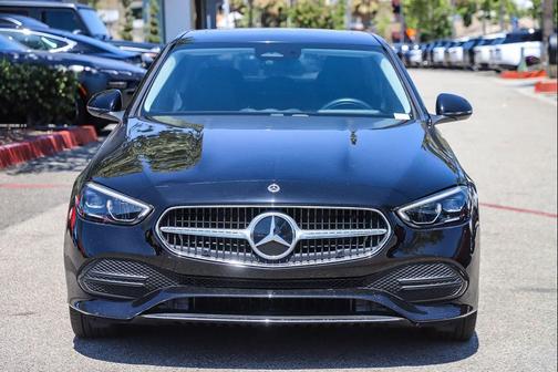 Black 2022 Mercedes-Benz C-Class Sedan