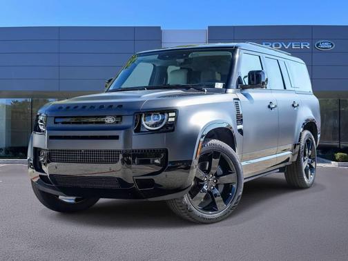 Gray 2026 Land Rover Defender P400 X-Dynamic SE