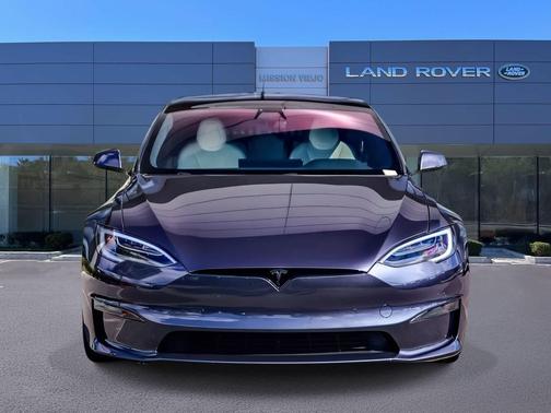 Midnight Silver Metallic 2021 Tesla Model S Plaid