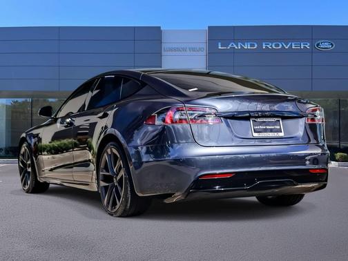 Midnight Silver Metallic 2021 Tesla Model S Plaid