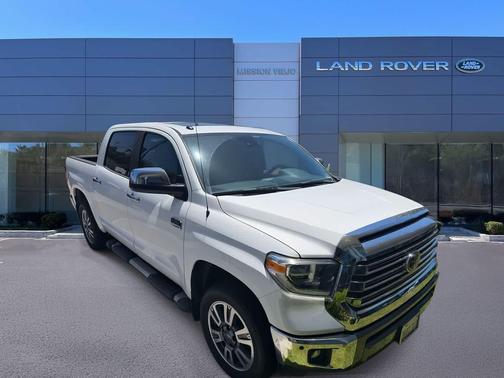 Super White 2019 Toyota Tundra 1794 Edition