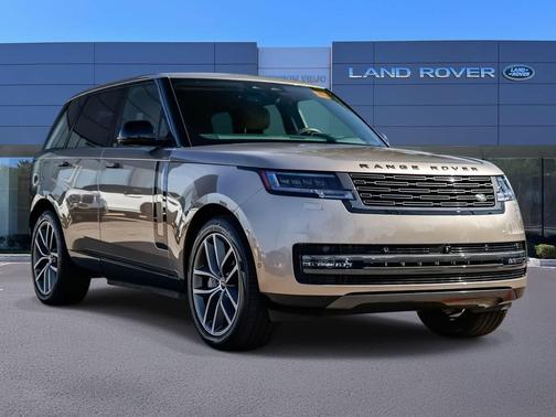 Gold 2026 Land Rover Range Rover P550e SE