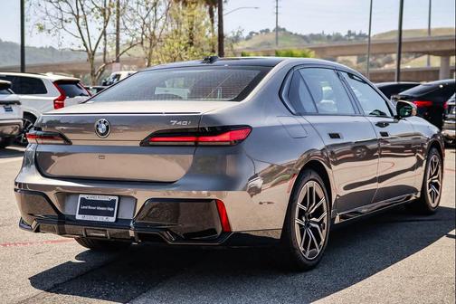 Oxide Grey Metallic 2024 BMW 740 740i