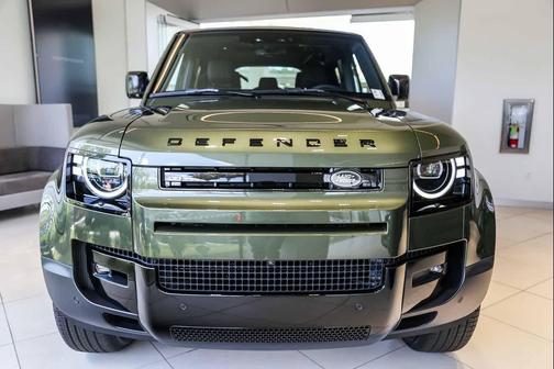 Woolstone Green Metallic 2026 Land Rover Defender P300 S