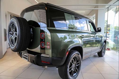 Woolstone Green Metallic 2026 Land Rover Defender P300 S