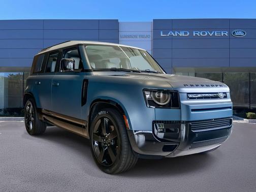 Tasman Blue Metallic 2026 Land Rover Defender P400 X-Dynamic SE