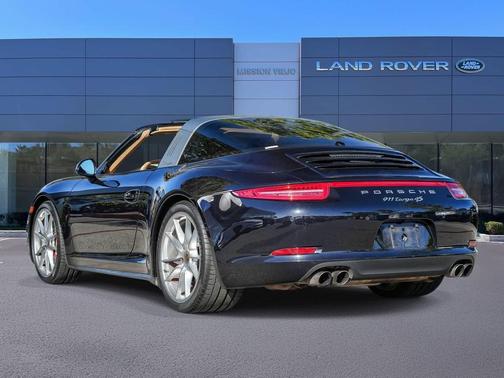 Jet Black Metallic 2015 Porsche 911 Targa 4S