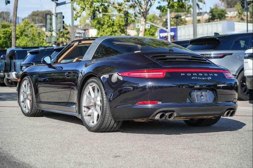 Jet Black Metallic 2015 Porsche 911 Targa 4S