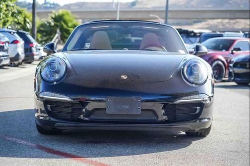 Jet Black Metallic 2015 Porsche 911 Targa 4S