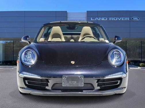 Jet Black Metallic 2015 Porsche 911 Targa 4S