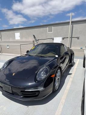 Jet Black Metallic 2015 Porsche 911 Targa 4S