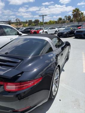 Jet Black Metallic 2015 Porsche 911 Targa 4S