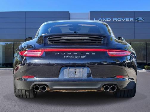 Jet Black Metallic 2015 Porsche 911 Targa 4S