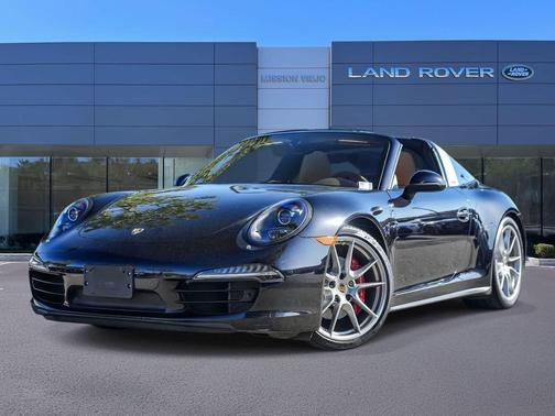 Jet Black Metallic 2015 Porsche 911 Targa 4S