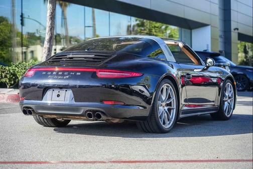 Jet Black Metallic 2015 Porsche 911 Targa 4S
