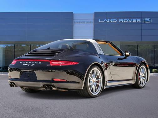 Jet Black Metallic 2015 Porsche 911 Targa 4S