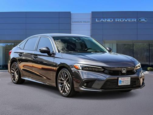 Meteorite Gray Metallic 2022 Honda Civic Touring