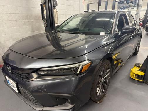 Meteorite Gray Metallic 2022 Honda Civic Touring