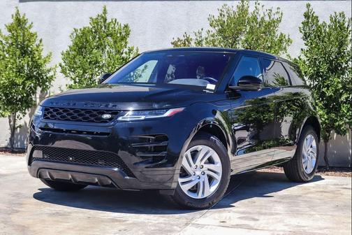 Santorini Black Metallic 2021 Land Rover Range Rover Evoque R-Dynamic SE
