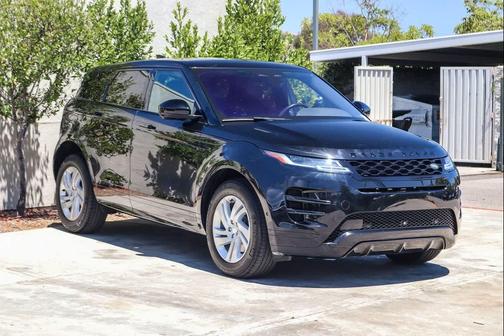 Santorini Black Metallic 2021 Land Rover Range Rover Evoque R-Dynamic SE